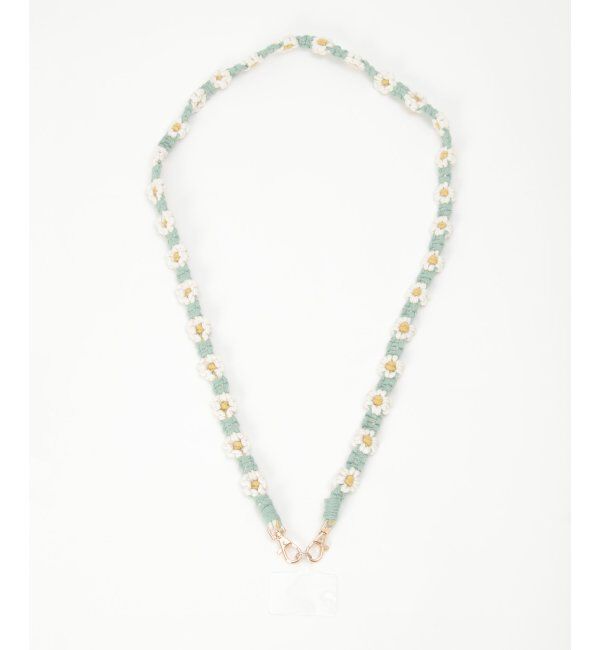 VENCE share style「ロングマクラメフラワーストラップ」|その他|