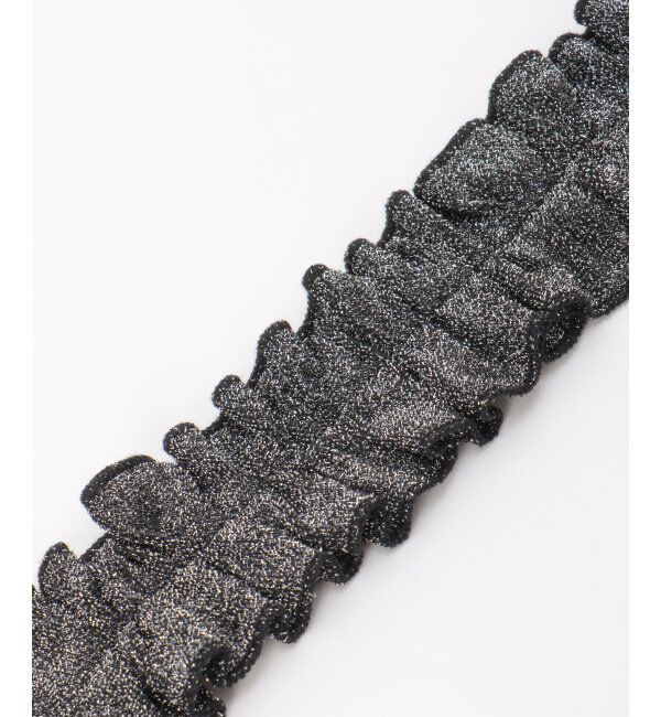 VENCE share style「ラメギャザーストラップ」|ネックレス|