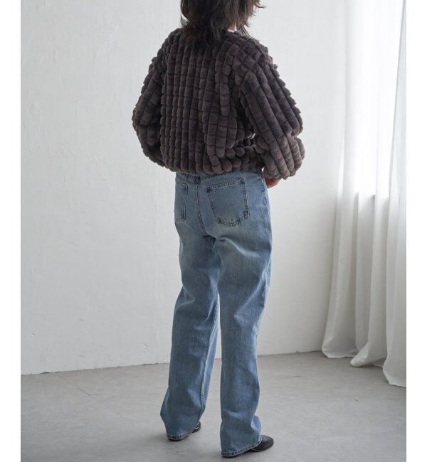 VENCE share style「フェイクファーポップコーンプルオーバー」|その他|