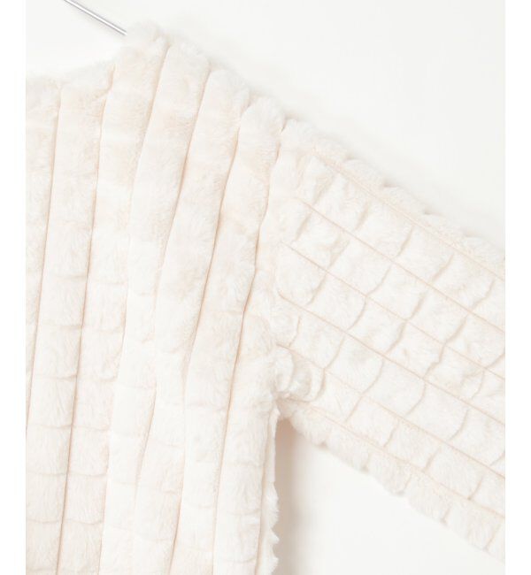 VENCE share style「フェイクファーポップコーンプルオーバー」|その他|