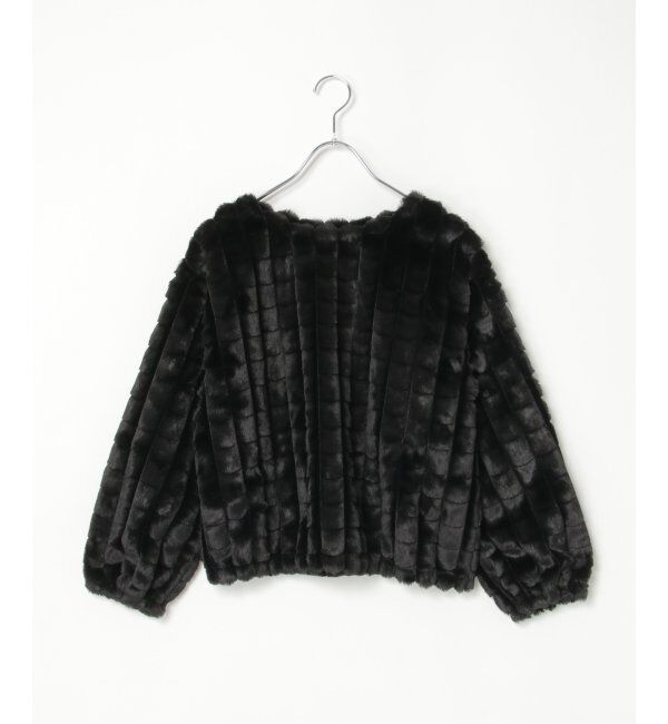 VENCE share style「フェイクファーポップコーンプルオーバー」|その他|