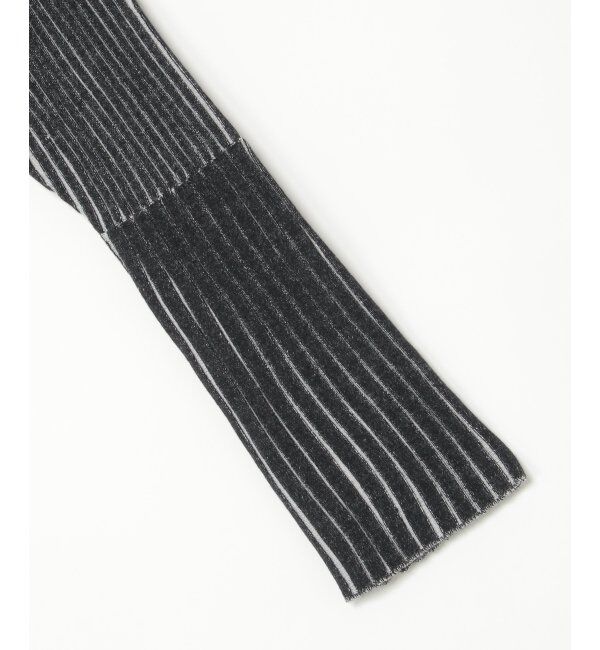 VENCE share style「12Gリブショートトップス」|ニット・セーター|