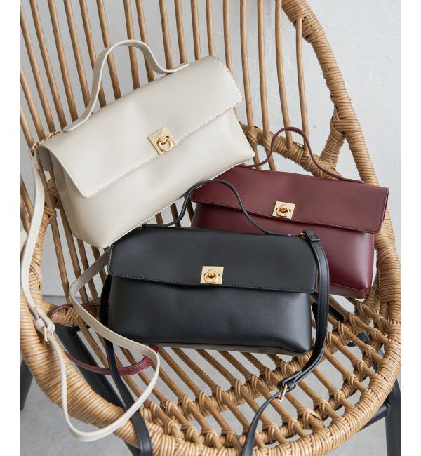 VENCE share style「ベレッタ2WAYバッグ」|その他|ブラック