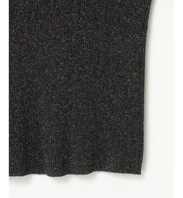 VENCE share style「ラメリブ指あきクルーネックプルオーバー」|タンクトップ|