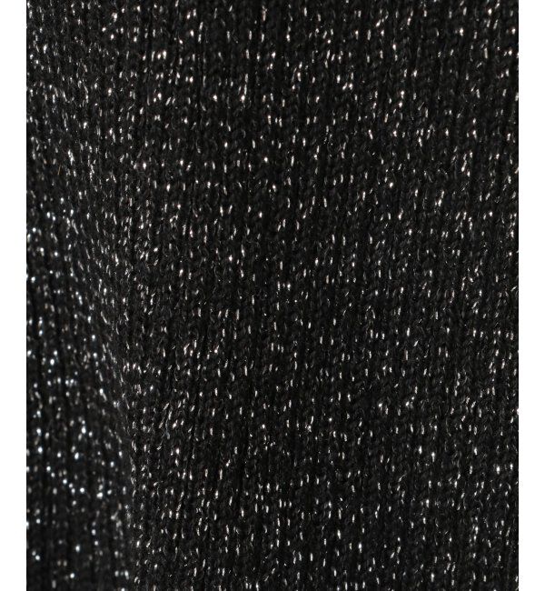 VENCE share style「ラメリブ指あきクルーネックプルオーバー」|タンクトップ|