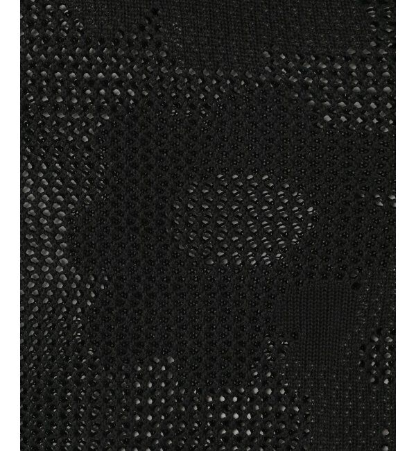 VENCE share style「7Gシアー花柄ジャガードプルオーバー」|ニット・セーター|