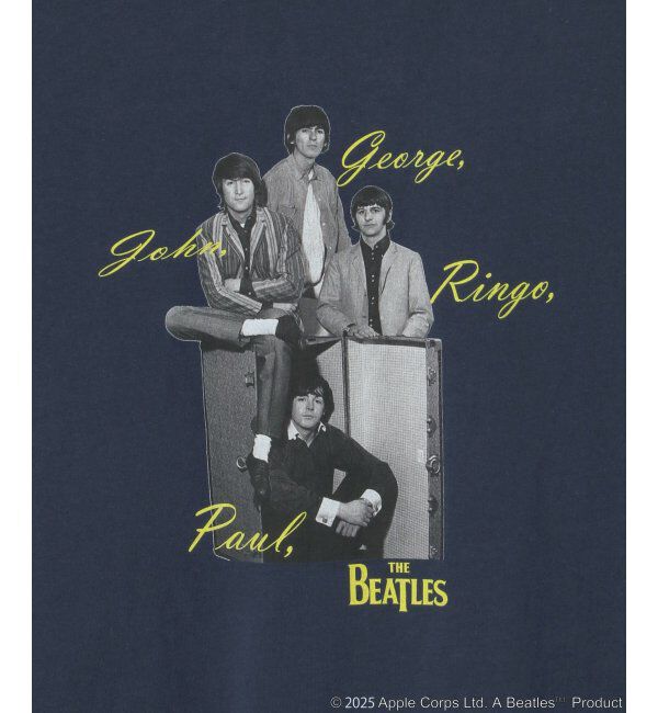 VENCE share style「THE BEATLES ザ ビートルズ Members sign Tシャツ」|Tシャツ・カットソー|