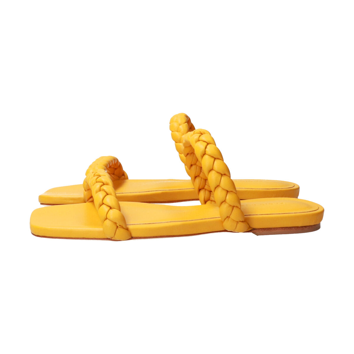 FABIO RUSCONI 「【FABIO RUSCONI】ウーブンレザーダブルストラップサンダル」|サンダル|