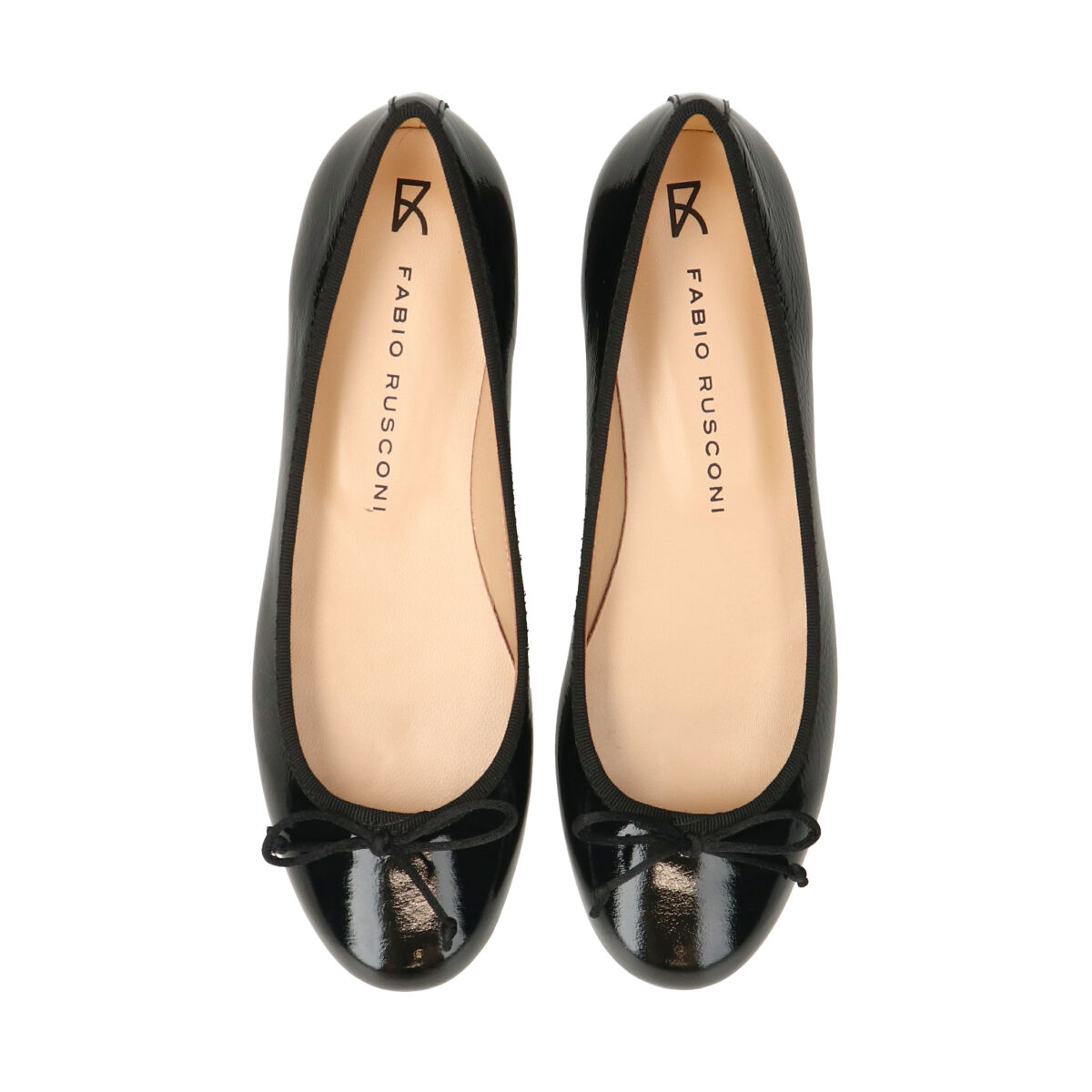 FABIO RUSCONI 「【FABIO RUSCONI】ラウンドトウベーシックバレエシューズ(F51519)」|バレエシューズ|