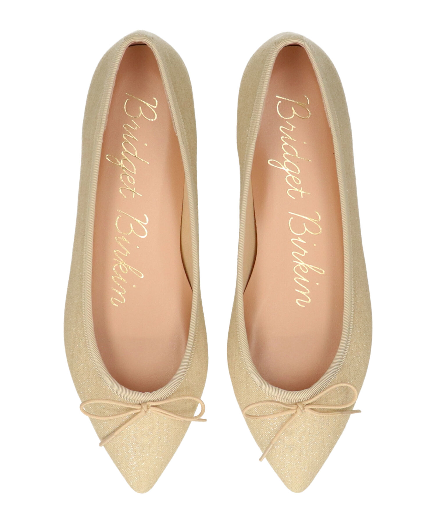 Bridget Birkin「【Bridget Birkin】ポインテッドリボンバレエシューズ(551527)」|パンプス|