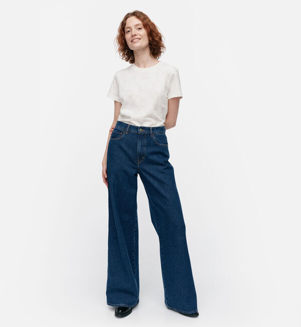 Marimekko「Maridenim Wide ジーンズ」|チノ|ミッドインディゴ