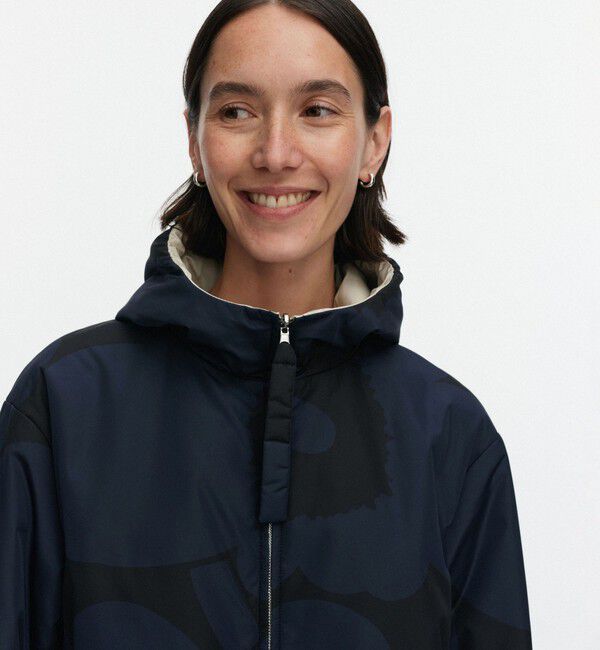 Marimekko「【日本限定】Vektori Unikko リバーシブルコート」|その他|