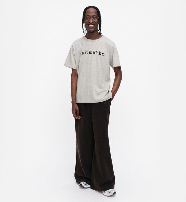 Marimekko「Vihne Logo Placement Tシャツ」|シャツ・ブラウス|