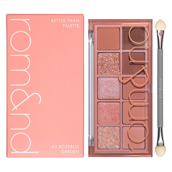  「rom&nd ベターザンパレット #03 ローズバッドガーデン」|アイシャドウ|