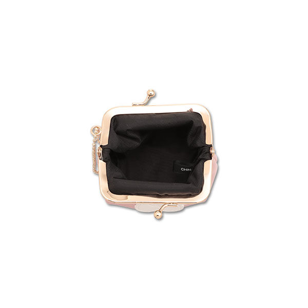 MARY QUANT「シンプルデイジーマーク２ ガマ口ポーチミニ」|ポーチ|