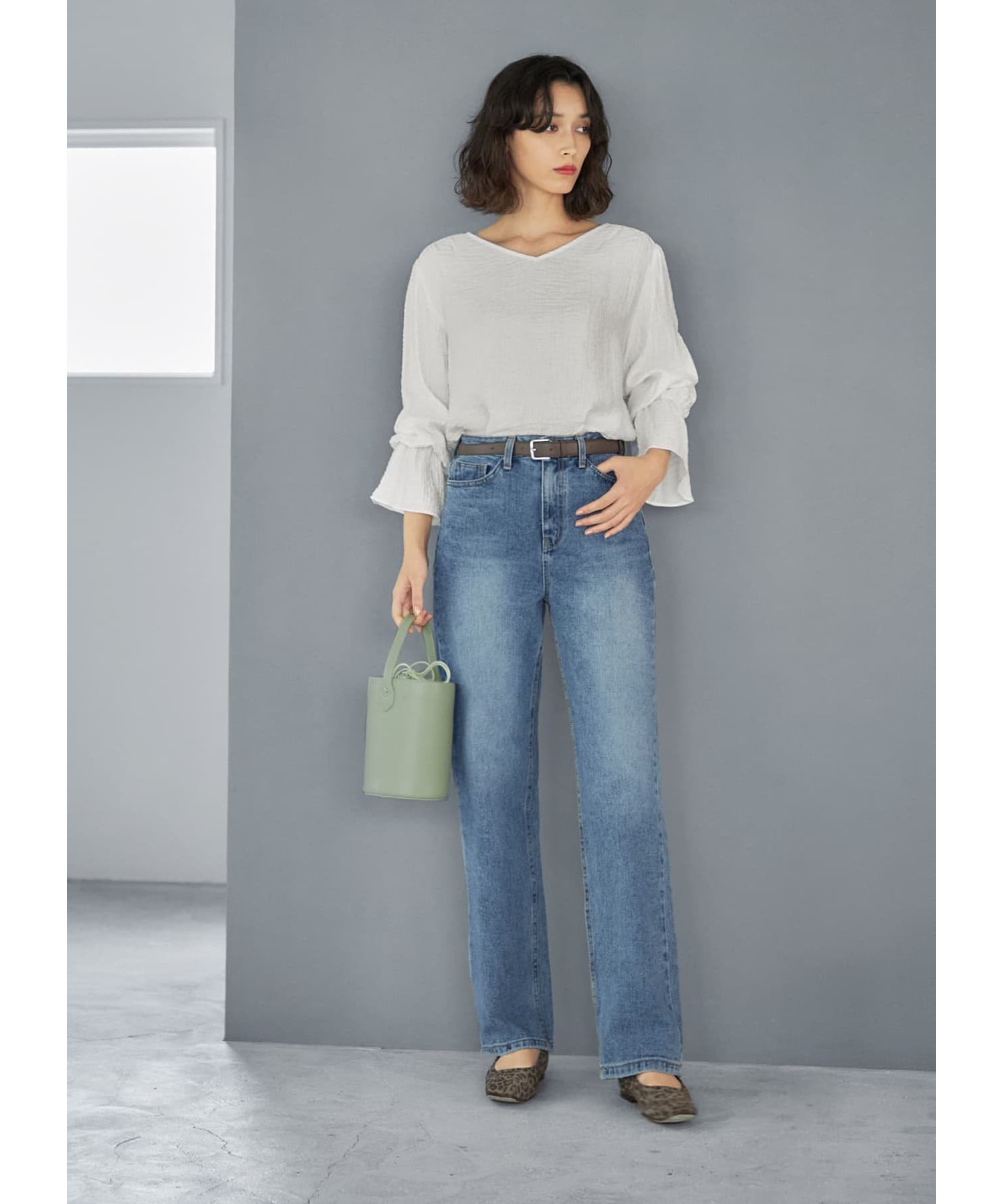 STYLE DELI「2WAY筒形スモールバケツバッグ」|ハンドバッグ|