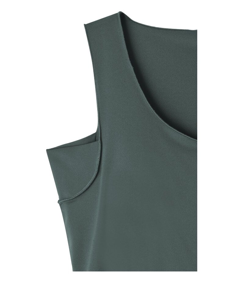 STYLE DELI「ワキ汗取りカップ付きインナータンクトップ／ハイバック」|インナー|