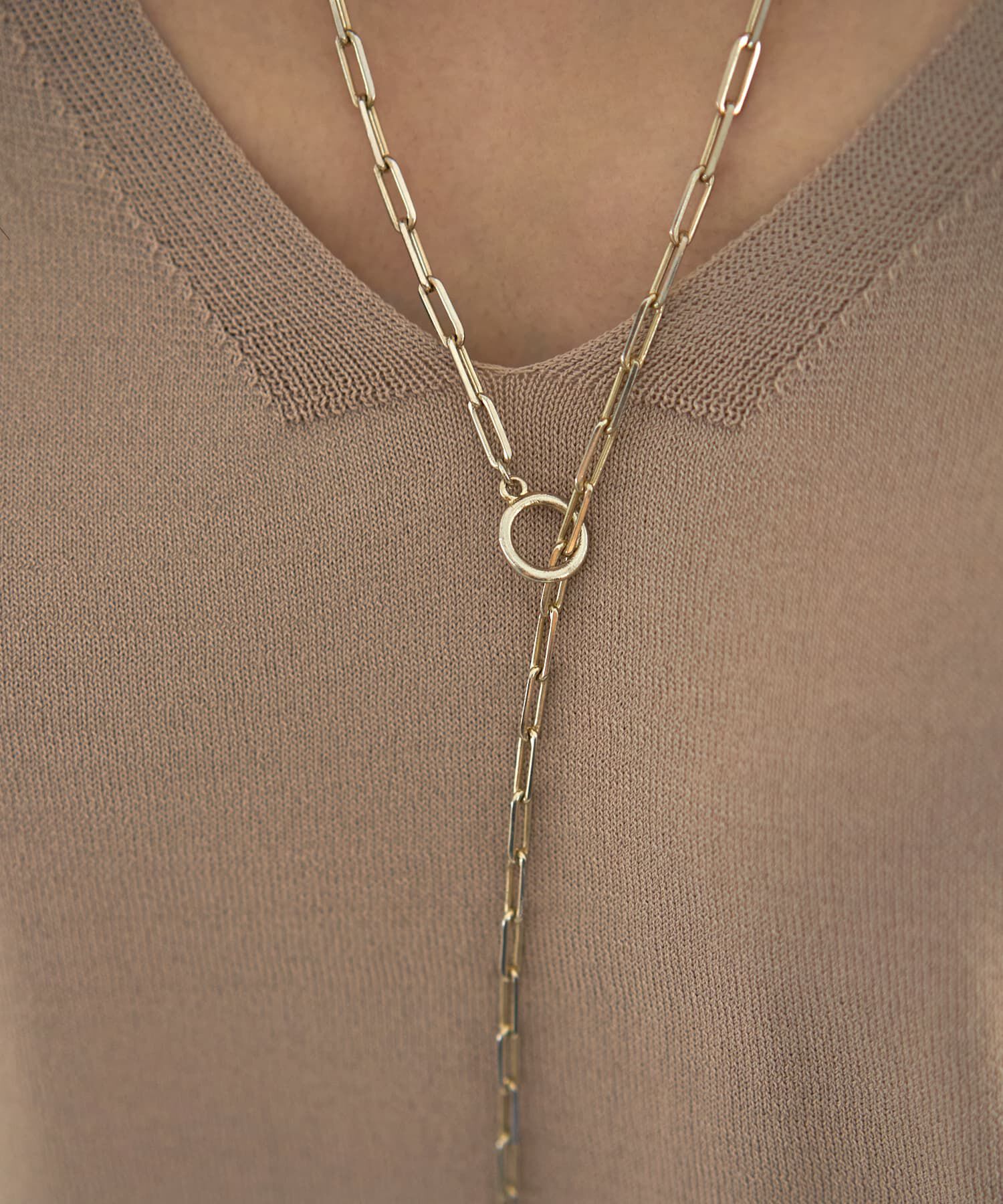 STYLE DELI「２wayスクエアチェーンロングネックレス」|ネックレス|