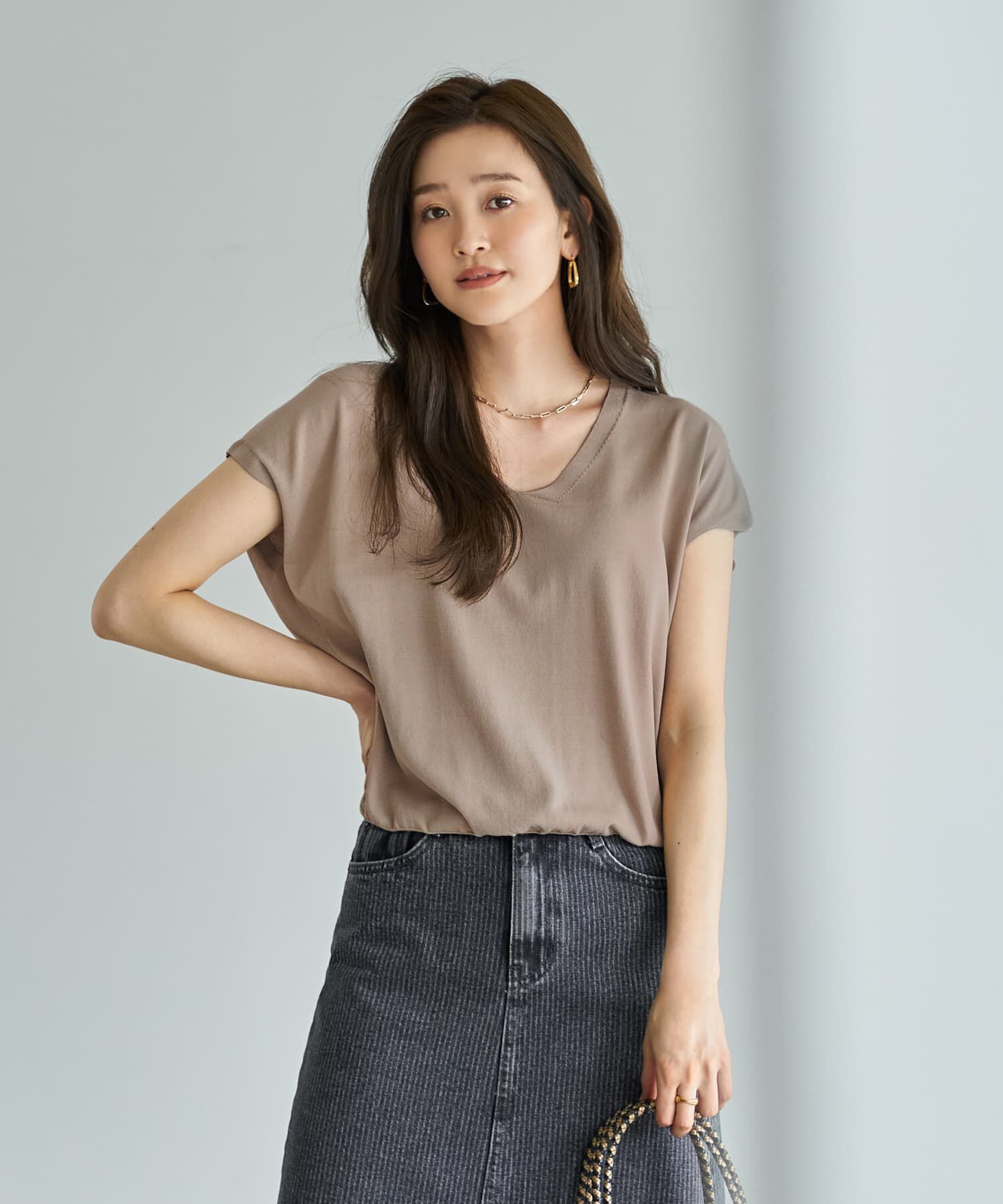 STYLE DELI「２wayスクエアチェーンロングネックレス」|ネックレス|