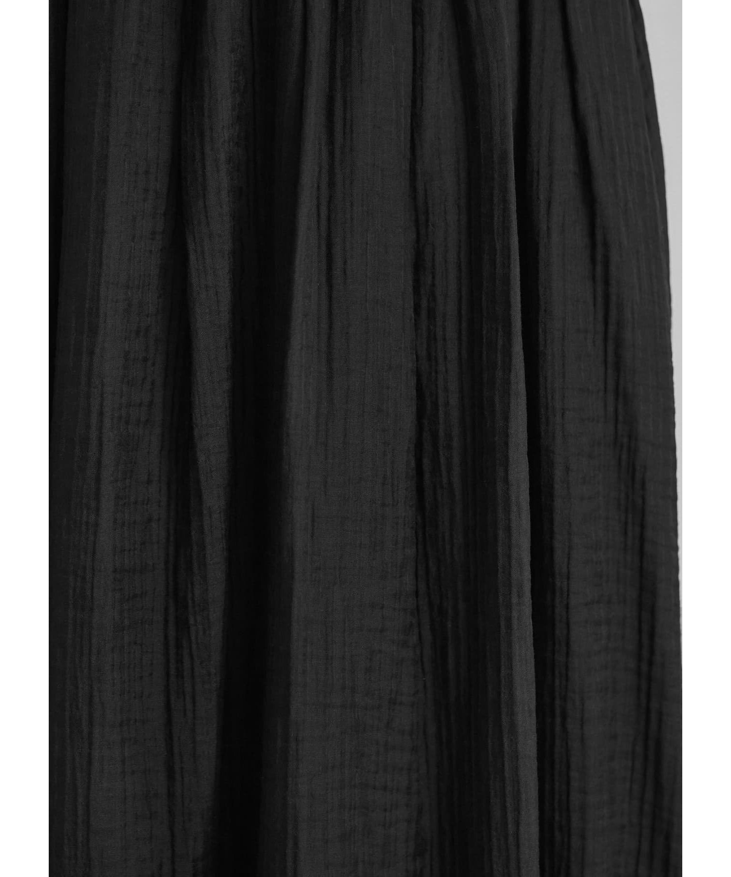 STYLE DELI「縦シボ織りタックギャザーロングスカート」|スカート|