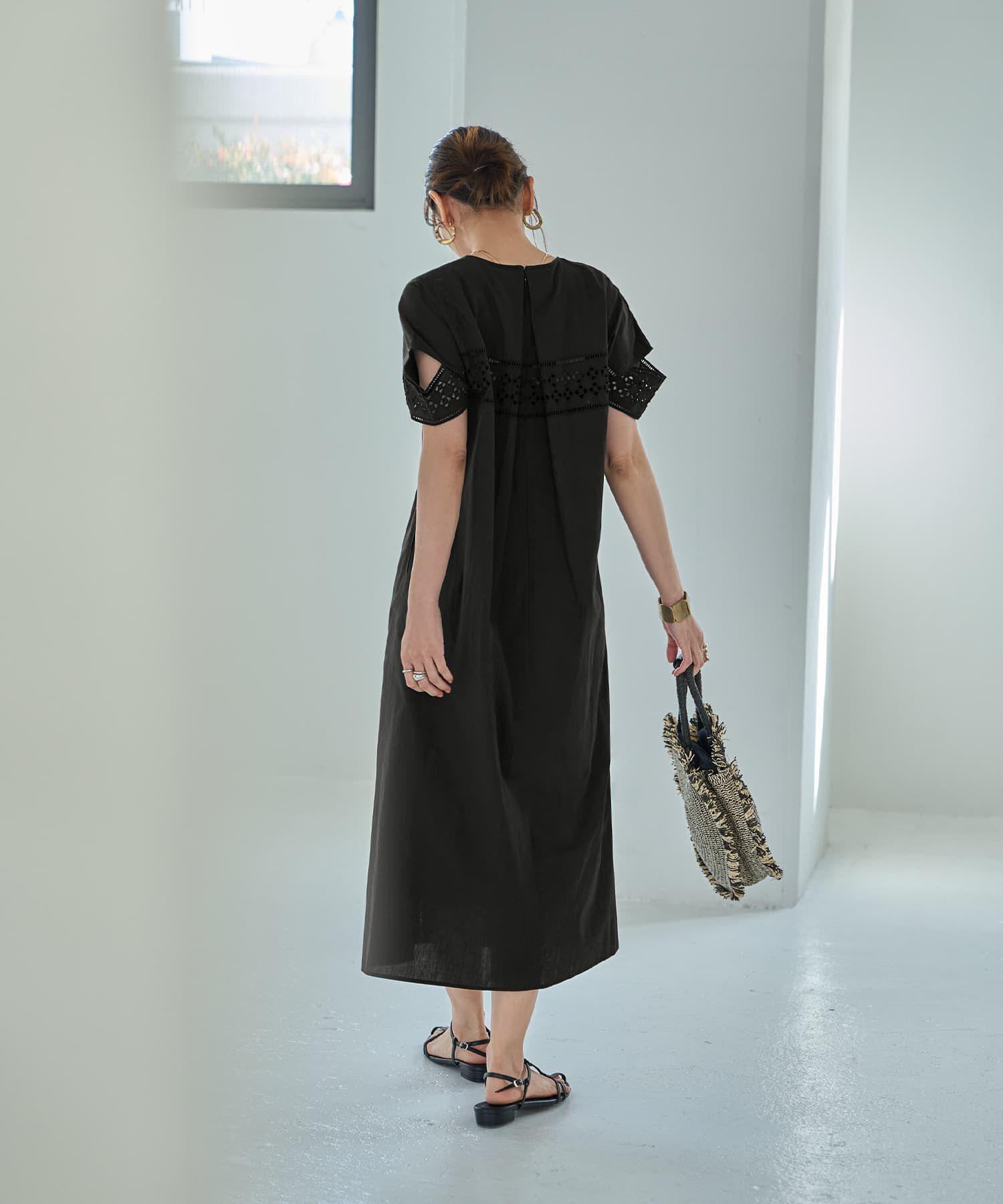 STYLE DELI「【LUXE】コットンレースカバーアップワンピース」|ワンピース|