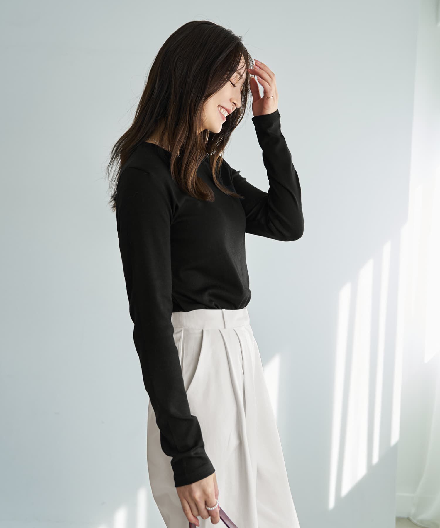 STYLE DELI「シンプルなフラットカットソートップス」|Tシャツ・カットソー|