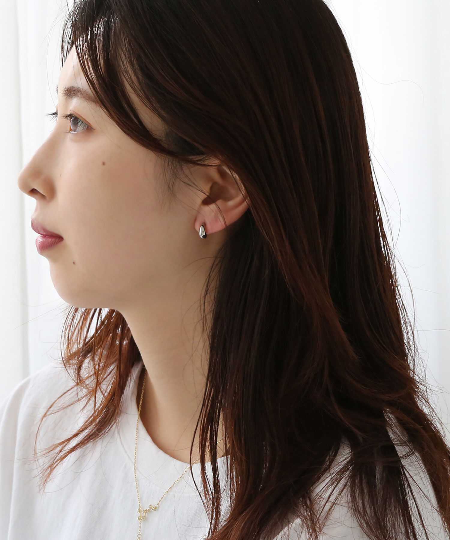  「miniループフィット・ティアドロップイヤリング」|イヤリング|