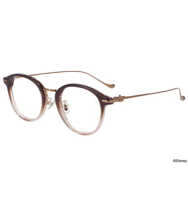  「ボストン型 めがね｜Disney Collection FANTASIA Series」|メガネ|ブラウン