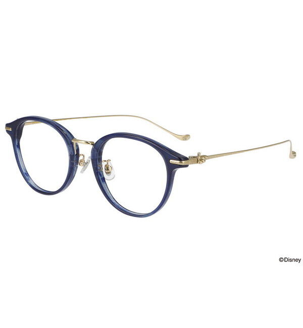  「ボストン型 めがね｜Disney Collection FANTASIA Series」|メガネ|ネイビー
