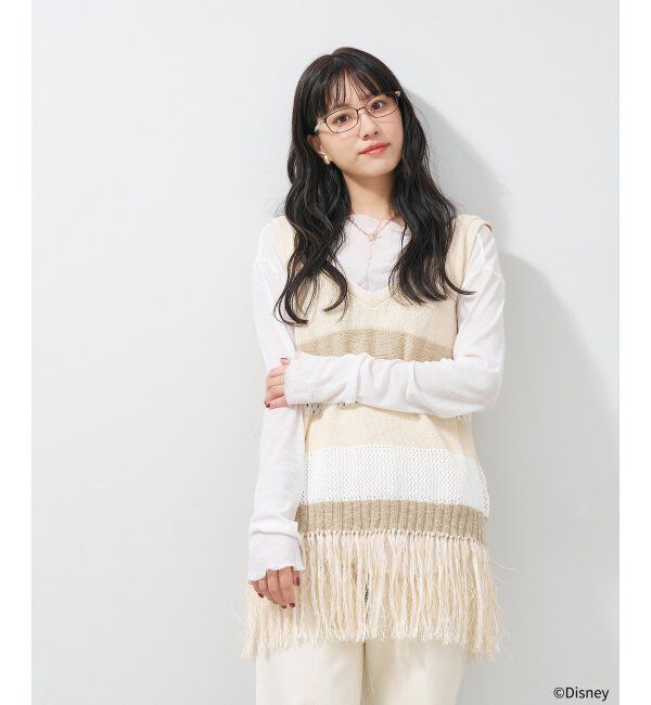  「メガネ Disney PRINCESS アリエル (カジュアルライン) ディズニープリンセス レンズ交換券付」|メガネ|