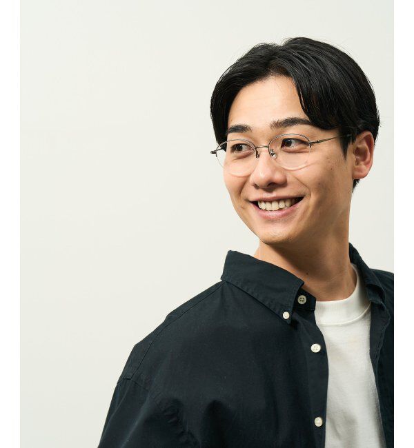  「ボストン型 メガネ | メタル 大人可愛い 伊達メガネ レディース レンズ交換券付」|メガネ|