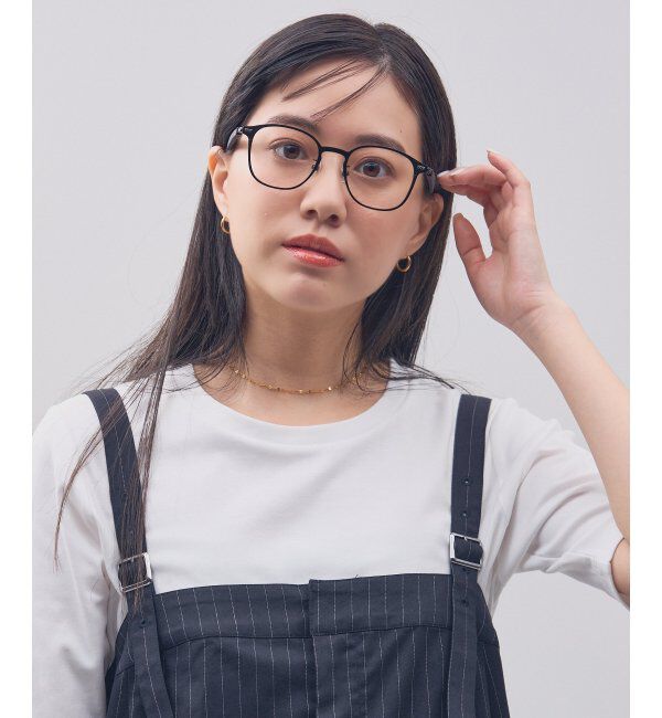  「Zoff｜STUDIO SEVEN｜メガネ スタジオセブン メタル｜伊達メガネ 度付きメガネ レンズ交換券付」|メガネ|