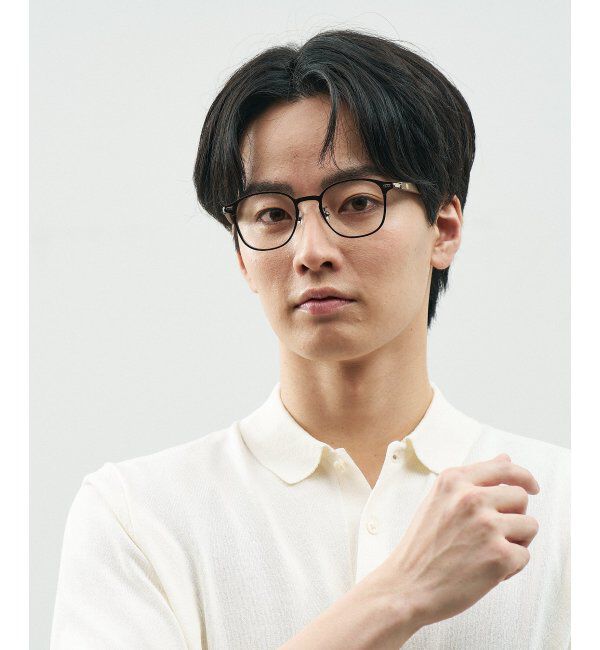  「Zoff｜STUDIO SEVEN｜メガネ スタジオセブン メタル｜伊達メガネ 度付きメガネ レンズ交換券付」|メガネ|