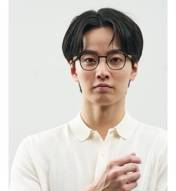  「Zoff｜STUDIO SEVEN｜メガネ スタジオセブン メタル｜伊達メガネ 度付きメガネ レンズ交換券付」|メガネ|