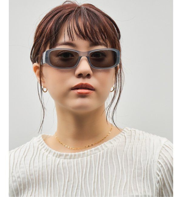  「Zoff｜GDC スクエア型 サングラス｜紫外線対策 UVカット｜スタイリッシュ｜ユニセックス」|サングラス|