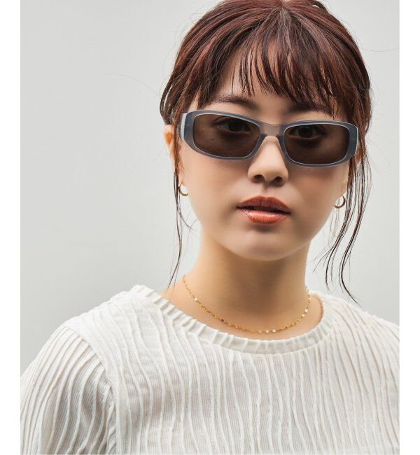  「Zoff｜GDC スクエア型 サングラス｜紫外線対策 UVカット｜スタイリッシュ｜ユニセックス」|サングラス|