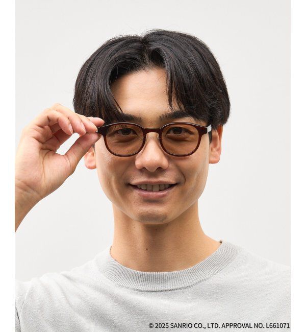  「【WEB限定】Zoff｜はぴだんぶい 調光サングラス｜紫外線で色が変わる 紫外線対策 UVカット｜グッズ  」|サングラス|