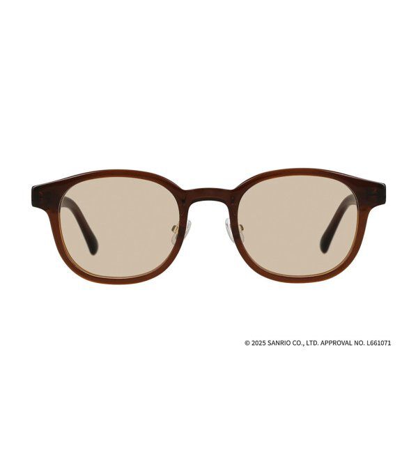  「【WEB限定】Zoff｜はぴだんぶい 調光サングラス｜紫外線で色が変わる 紫外線対策 UVカット｜グッズ  」|サングラス|