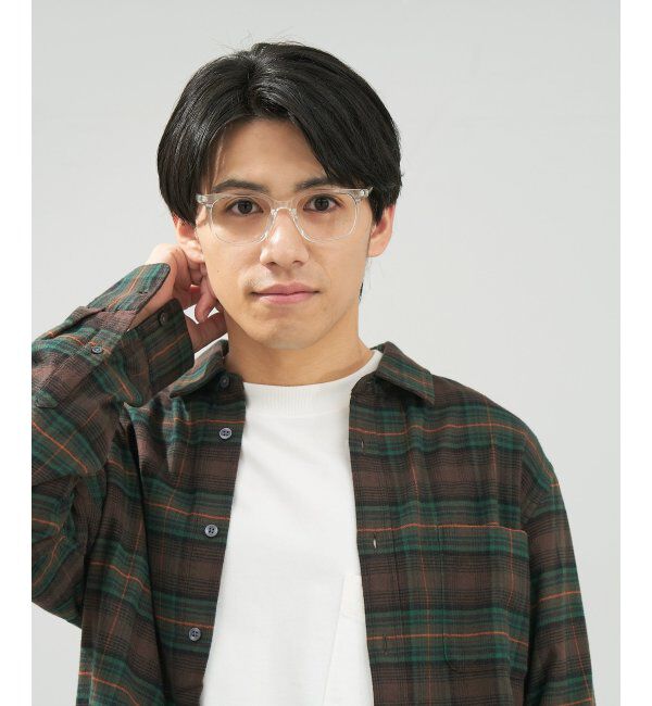  「ウェリントン型 メガネ | 伊達メガネ 度付きメガネユニセックス  Zoff｜CLASSIC  レンズ交換券付」|メガネ|