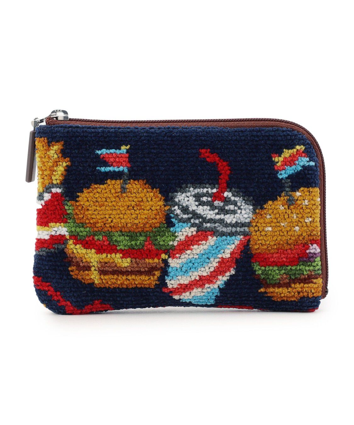 LOVERARY BY FEILER「バーガーショップ　L字ポーチ　L/BUR-257126」|ポーチ|ネイビー