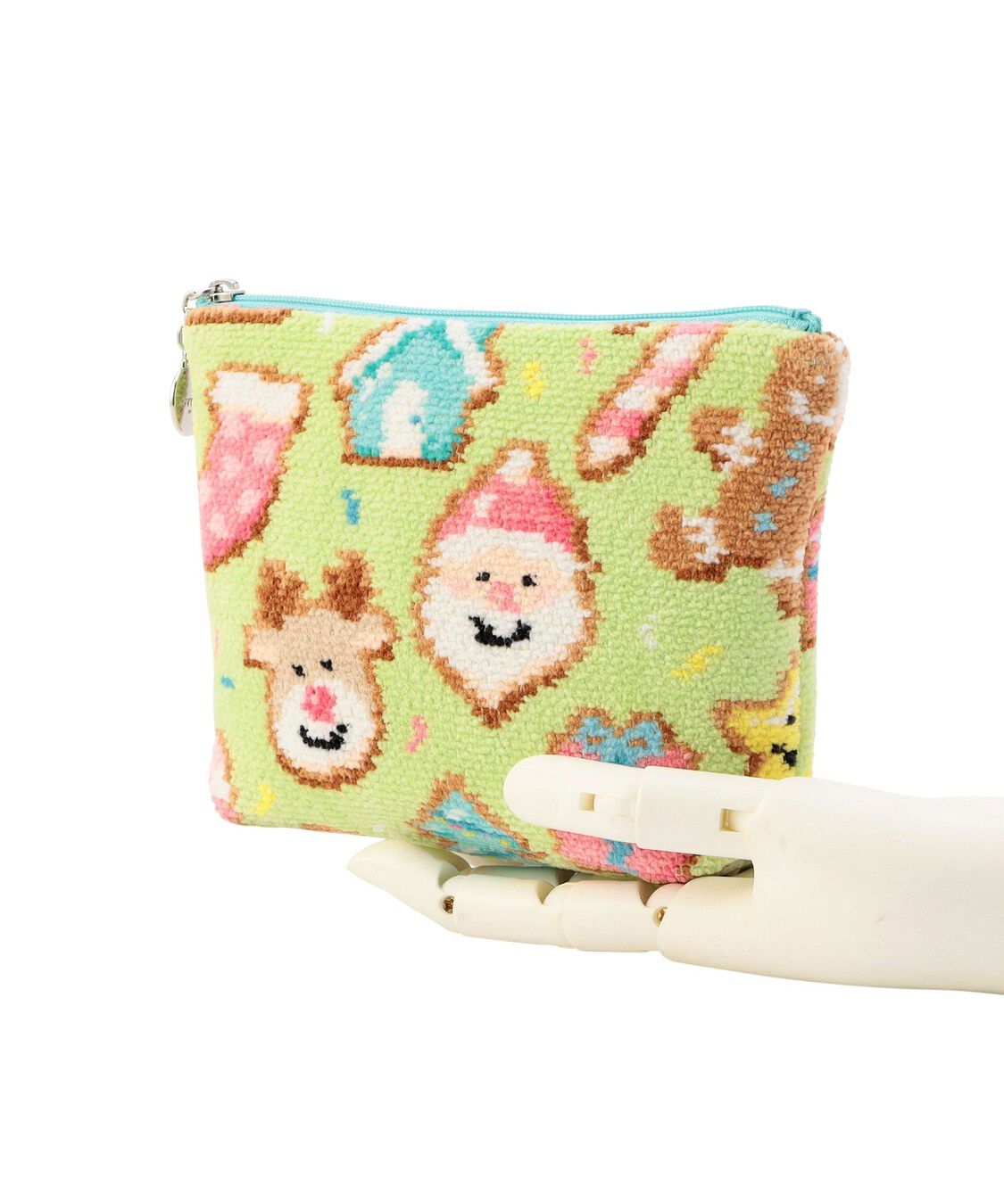 LOVERARY BY FEILER「クリスマスクッキーズ　舟型ポーチM　L/CMC-257152」|ポーチ|