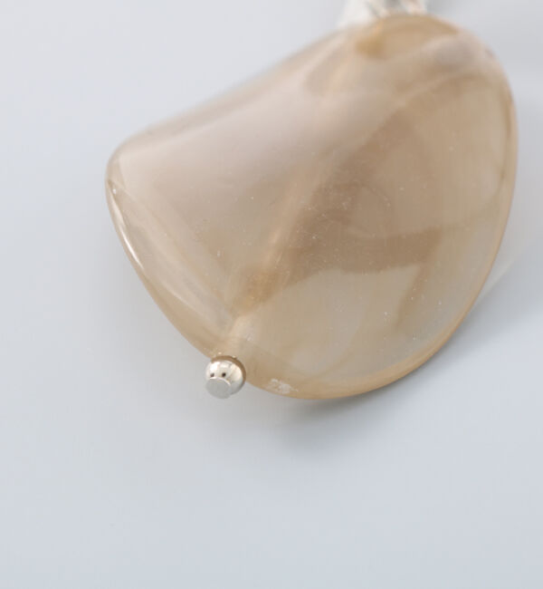 Phoebe+「【sfy】marble stoneイヤリング　ブラウン」|イヤリング|