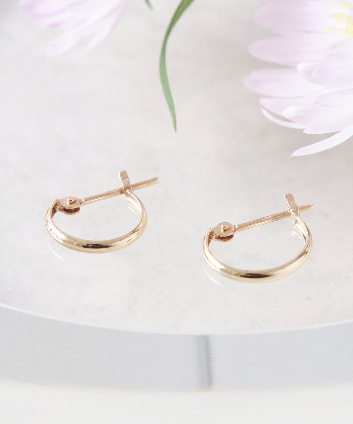 Phoebe「【K10YG】ディアフープピアス/BOX付き」|ピアス|