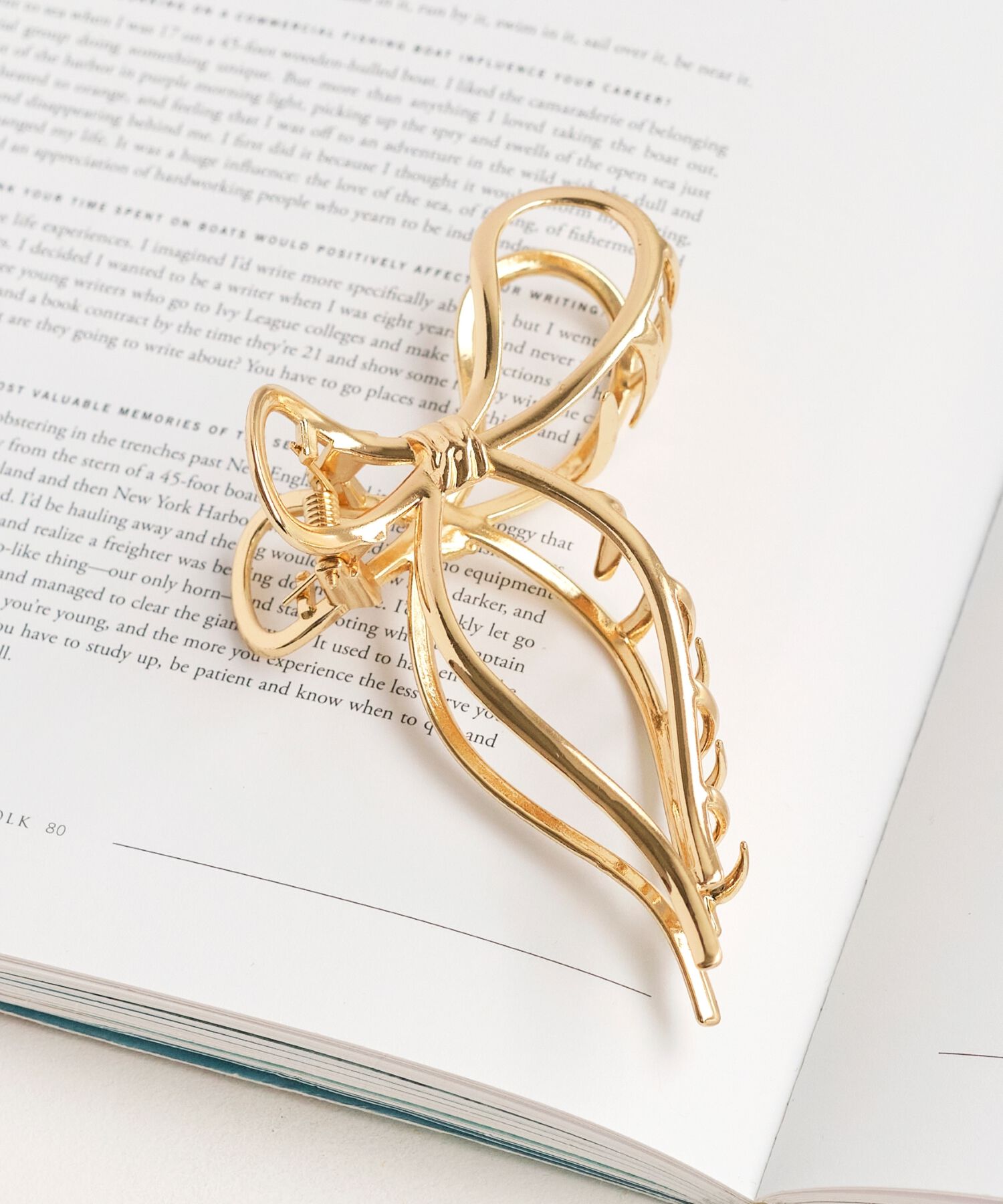 Phoebe「【WEB限定】スウィングリボンバンスクリップ」|その他|