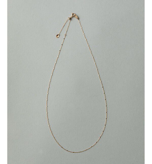 ete「K10YG ペタルチェーン ネックレス」|ネックレス|