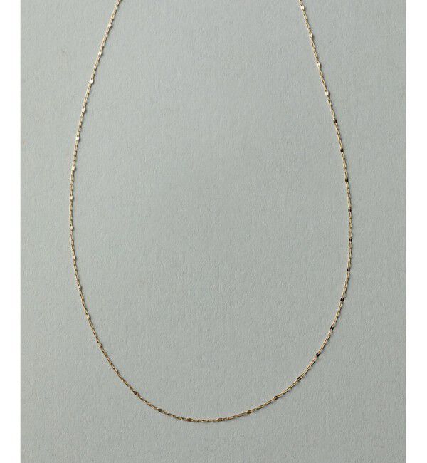 ete「K10YG ペタルチェーン ネックレス」|ネックレス|