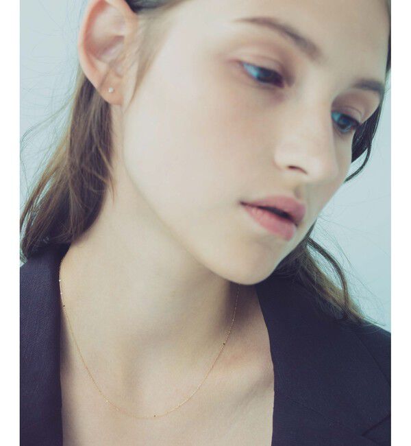 ete「K10YG ペタルチェーン ネックレス」|ネックレス|