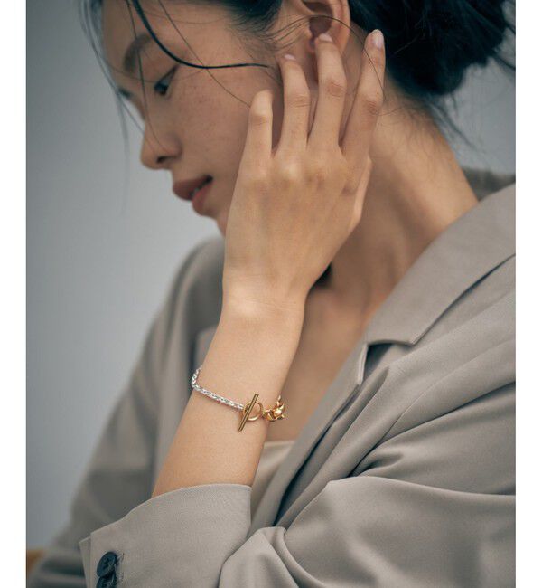 Jouete「ブレスレット マンテル コンビカラー」|ブレスレット・バングル|