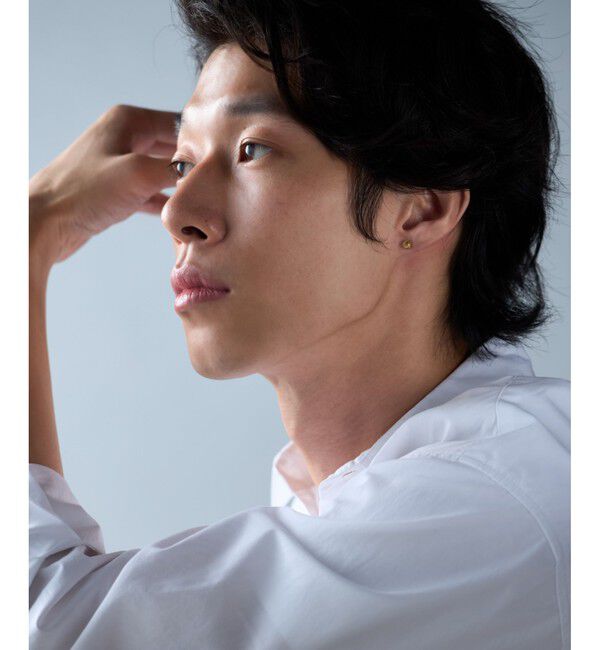 Jouete「[ピンズ] K10YG ピアス ルチレイテッドクォーツ」|ピアス|