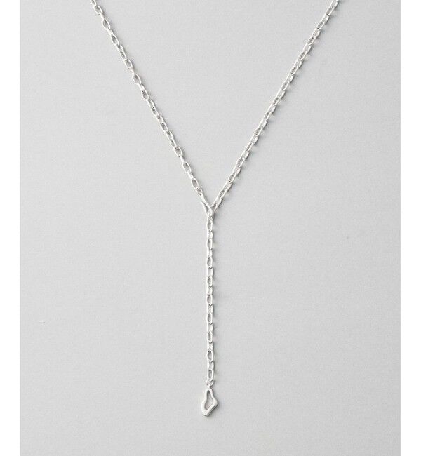 Jouete「ロングネックレス フック」|ネックレス|シルバー系その他